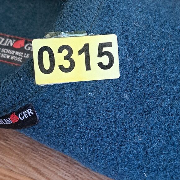 Haflinger AS Boiled Wool Soft Sole Slippers Women’s 10 EU 41 Hunter Green - Picture 10 of 10